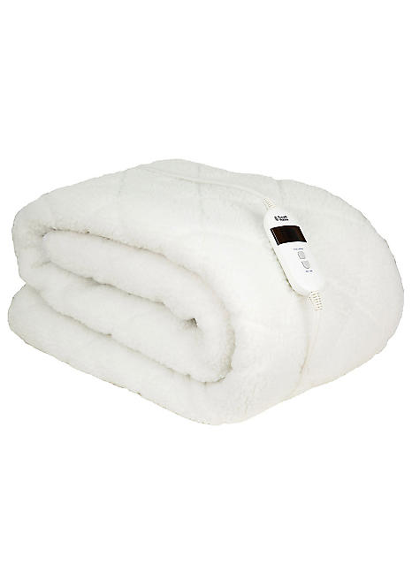 Russell Hobbs Sherpa Fleece Electric Blanket