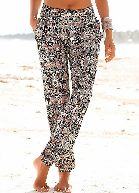S. Oliver Printed Beach Trousers by s.Oliver | Freemans