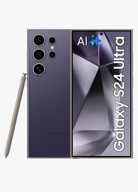 ロディヤ　Galaxy S24 Ultra Titanium Violet AT&T Samsung Galaxy S24 Ultra Titanium Violet 256GB