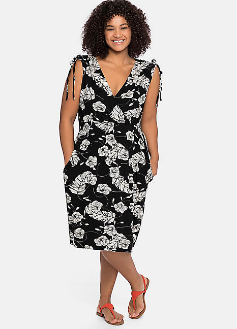 Sheego Floral Beach Dress | Freemans