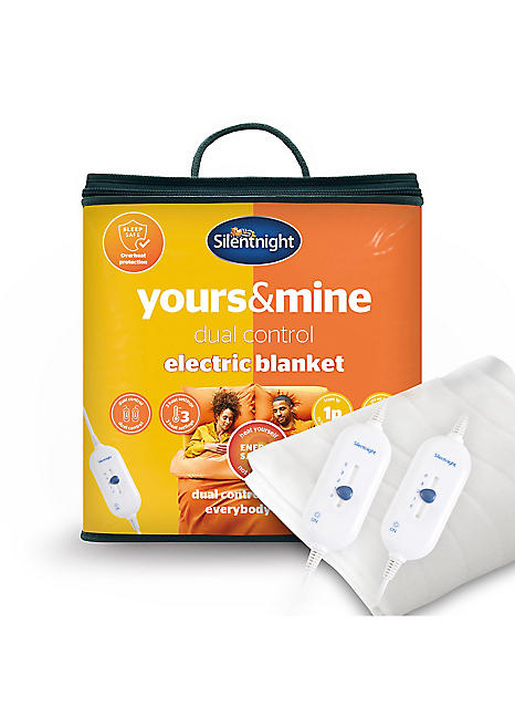 Silentnight dual control electric blanket sale