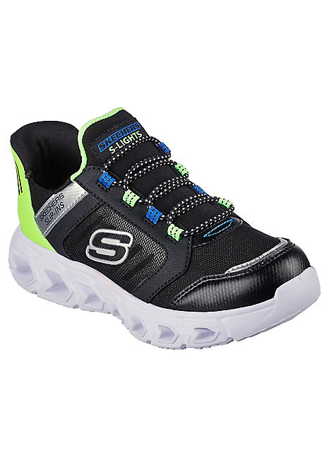 Skechers Boys Slip ins Hypno Flash 2.0 Odelux Trainers