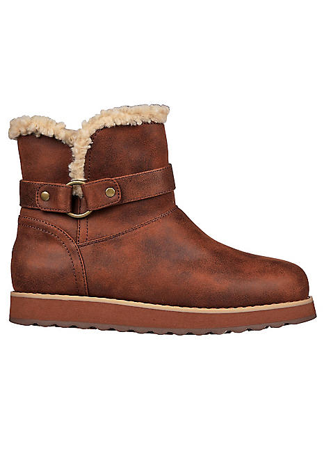 Skechers Brown Keepsakes Ankle Boots Freemans