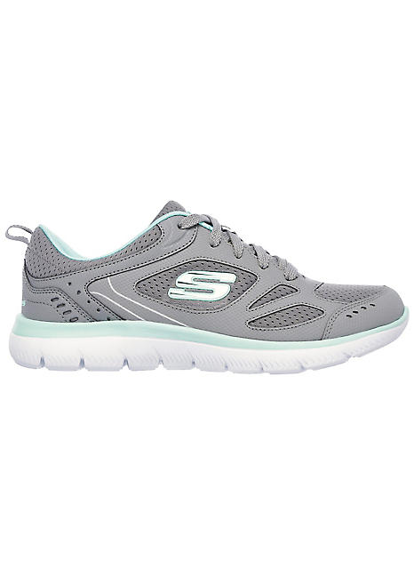 Skechers summit white online