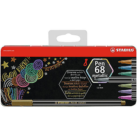 STABILO Pen 68 Metallic Set 8-Colors