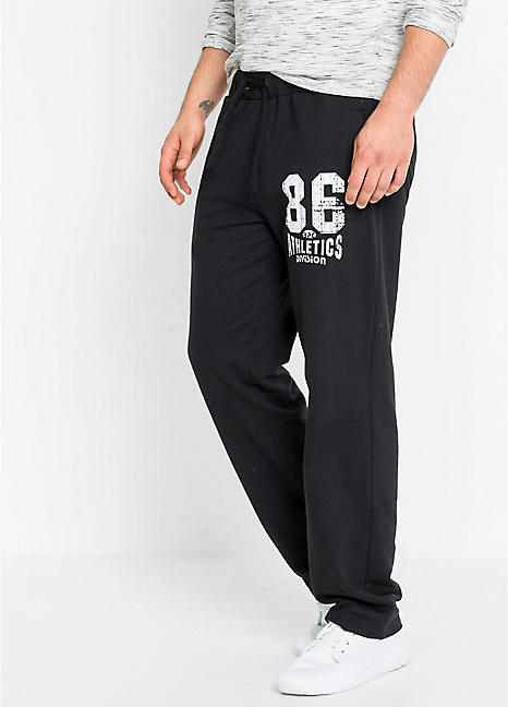 jogging bottoms straight leg