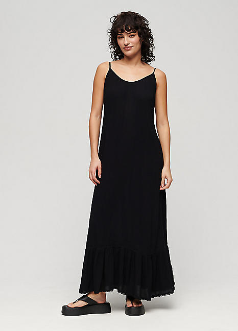 superdry boho maxi dress womens Bohemian Maxi Dress in Mix Print