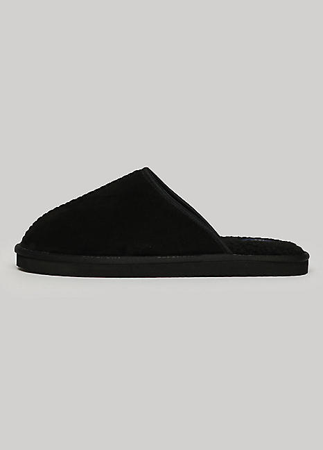 Superdry classic hot sale mule slippers