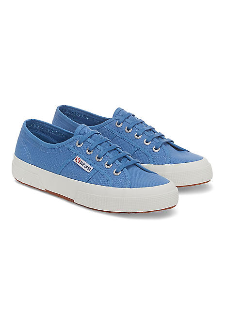 Superga 2750 classic navy plimsoll trainers online