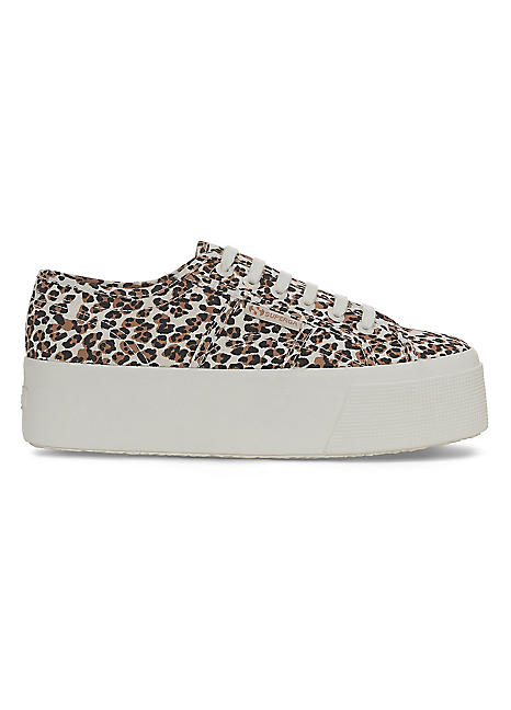 Superga 2790 PRINT Platform Pumps