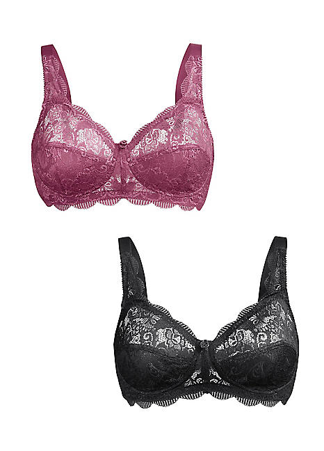 Susa Pack Of 2 Lace Bras Freemans