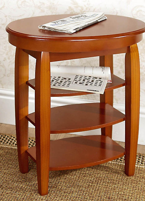 Swivel Top Side Table | Freemans