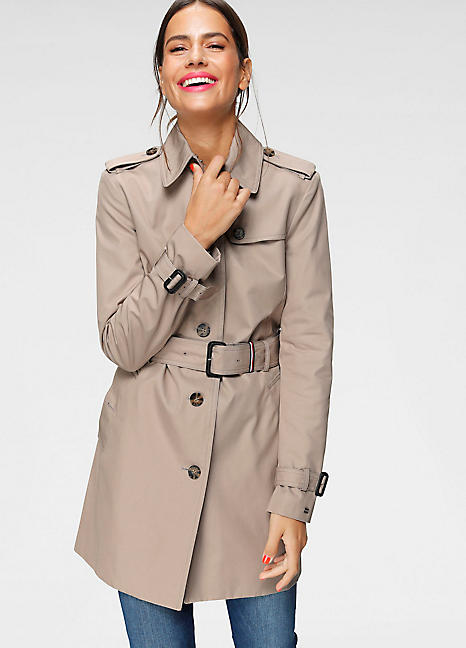 Tommy 'Heritage Breasted' Trench Coat | Freemans