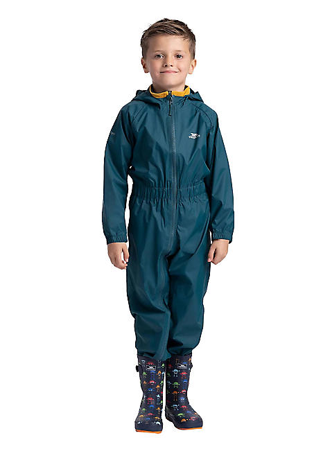 Trespass Babies Button Waterproof Rain Suit Freemans