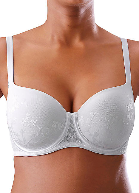 Blossom WPM' Spacer Padded Plunge Bra Triumph Padded Plunge Bra | Grattan
