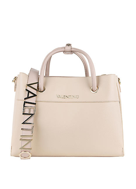 Sac à Main Valentino Alexia Ecru – Élégance Urbaine En Polyuréthane, Taille Unique