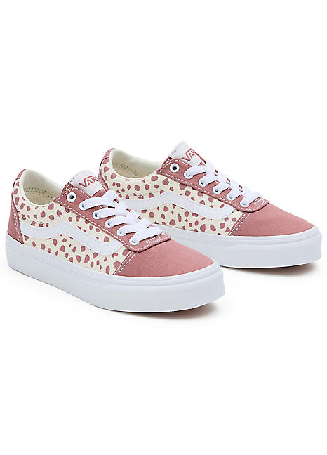 Vans Rose Dots Girls Ward Trainers