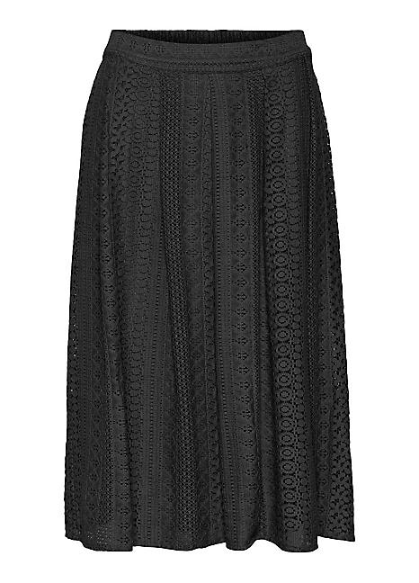 Vero Moda Honey Lace Pleated Skirt