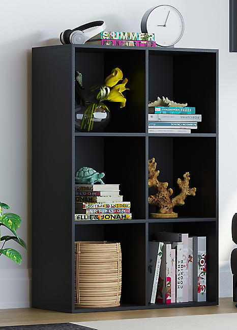 Vida Designs Arlington Bookcase Modern Display Shelves