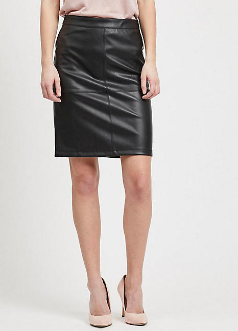 Villa faux leather skirt Clearance