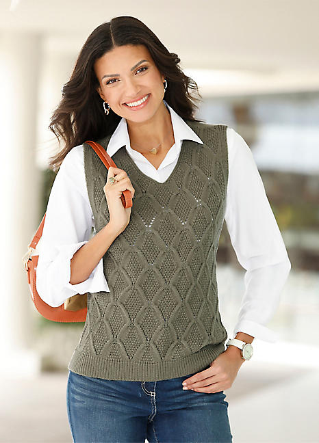 Witt Knitted Vest Top | Freemans