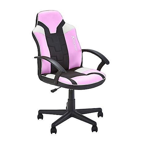 Pink gaming 2025 rocker chair