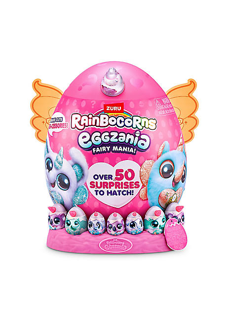 Zuru Rainbocorns Eggzania Fairy Mania Large Plush Freemans