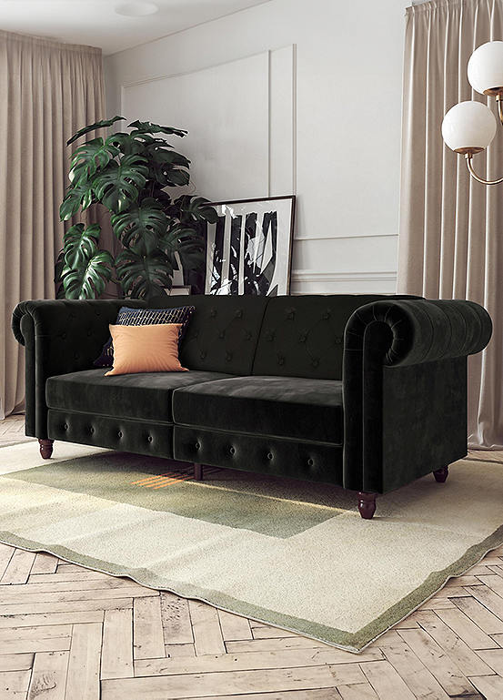 Felix-Chesterfield-Velvet-Sofa