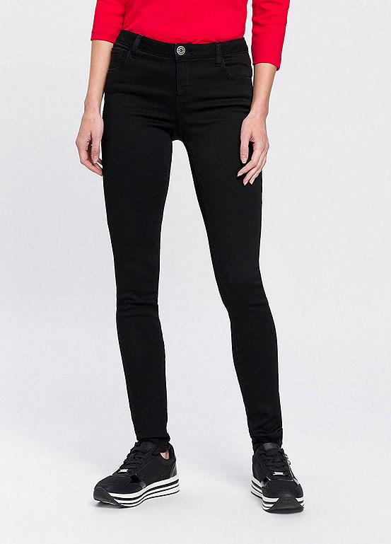 arizona black skinny jeans