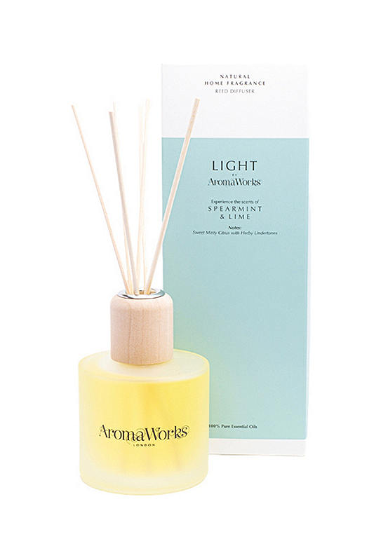 AromaWorks Spearmint & Lime 200ml Reed Diffuser