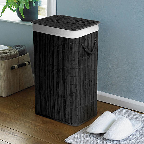 Bamboo Laundry Charcoal Basket Freemans