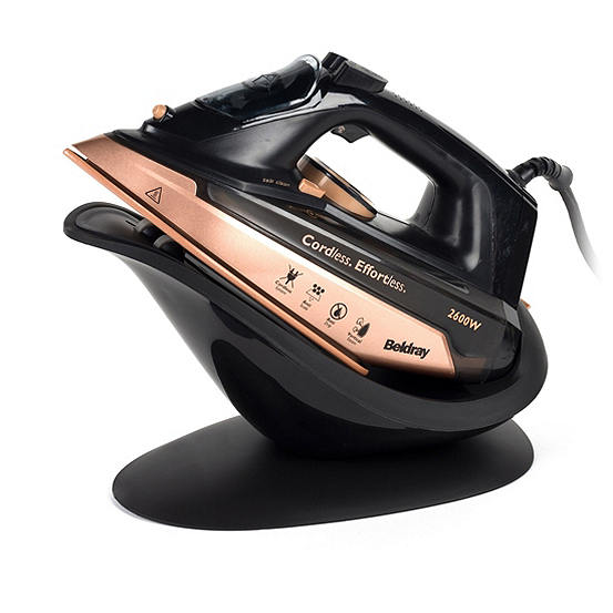 beldray iron rose gold