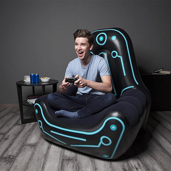 inflatable gaming couch