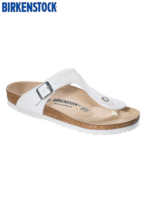 Birkenstock White Gizeh Men’s Sandals | Freemans