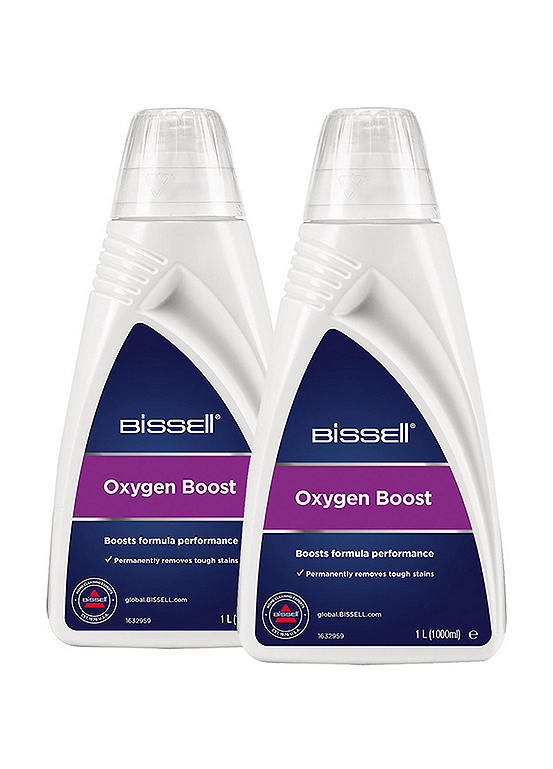 Bissell Spotclean Oxygen Boost 1L Carpet Cleaner Twin Pack Freemans bissell-spotclean-oxygen-boost-1l-carpet-cleaner-twin-pack-freemans