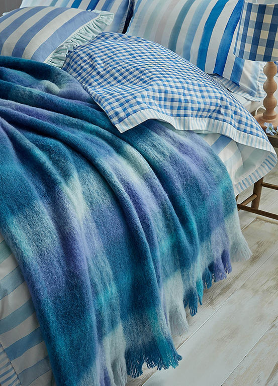 Bluebellgray Highland Check Throw | Freemans
