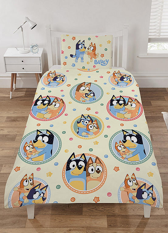 Bluey Frames 100 Cotton Duvet Cover Set Freemans