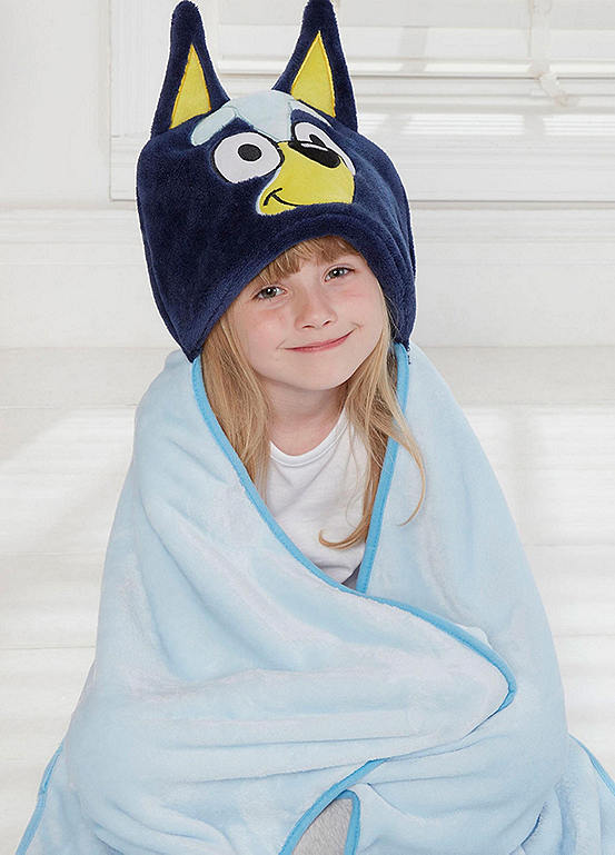 Bluey Hooded Beach Towel Freemans