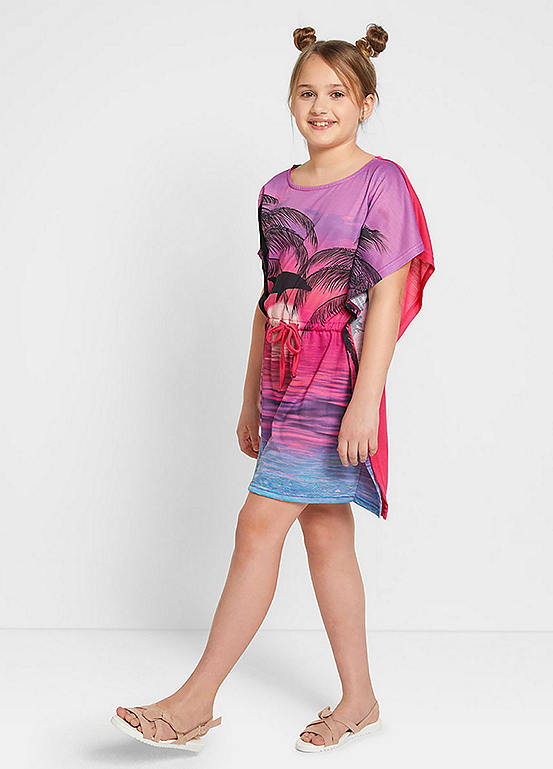 bonprix Dolphin Print Beach Kaftan Freemans