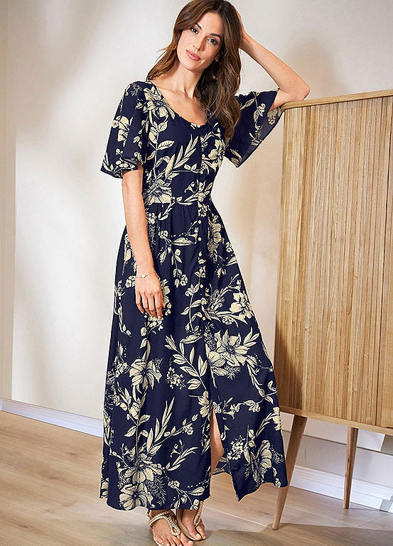 Bonprix Floral Maxi Dress | Freemans