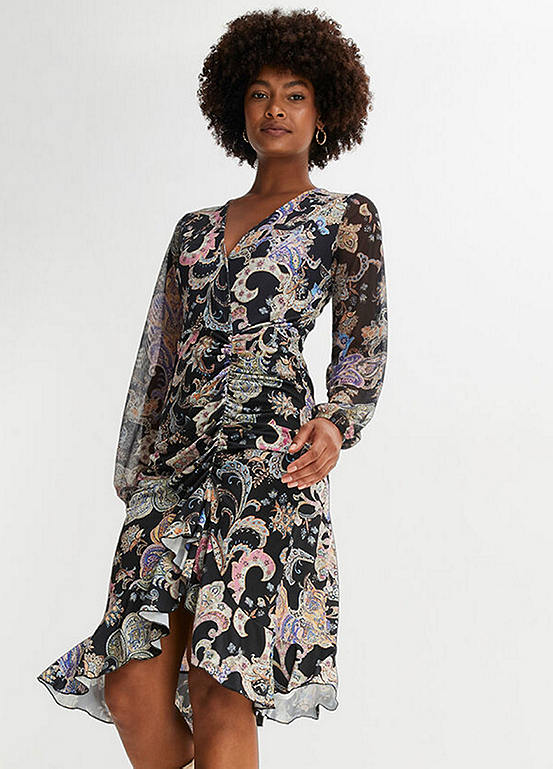 bonprix Floral Print Wrap Dress | Freemans