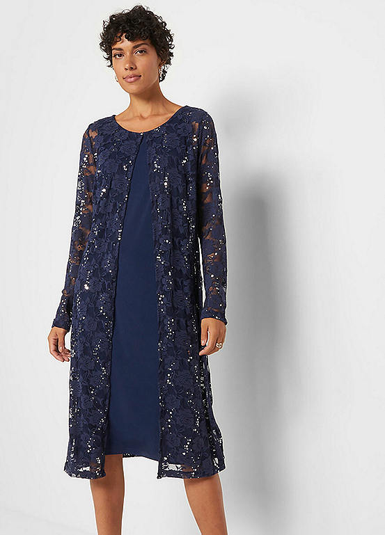 bonprix Party Dress & Cardigan Set Freemans