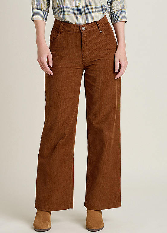 Brakeburn Wide Leg Cord Trousers | Freemans