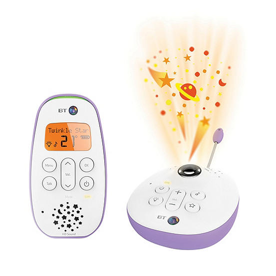 BT Audio Baby Monitor 450 & Lightshow with Lullabies