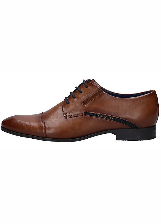 Bugatti Side Logo Lace-Up Shoes | Freemans