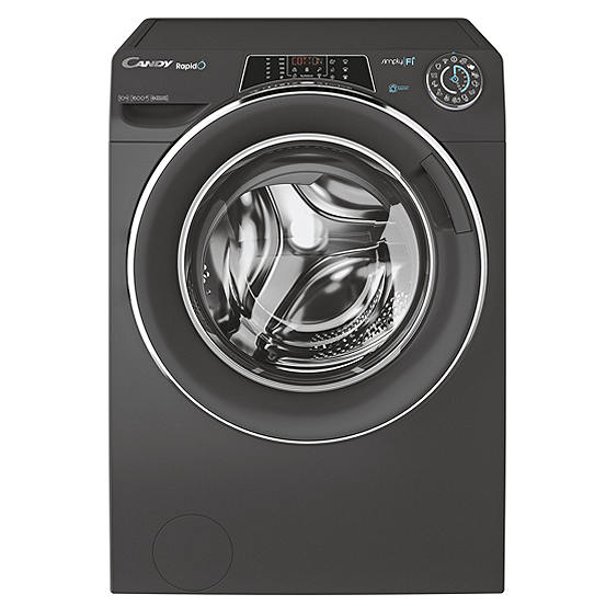 Candy Rapido 10KG 1600 Spin Washing Machine RO16106DWMCRE-80 - Graphite