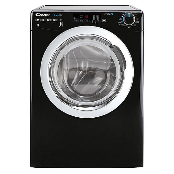 Candy Smart 8KG/5KG 1200 Spin Washer Dryer CSOW2853TWCBE-80 - Black