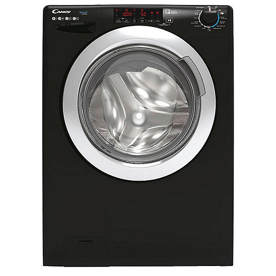 Candy Smart 9KG 1600 Spin Washing Machine CSS69TWMCBE/1-80 - Black