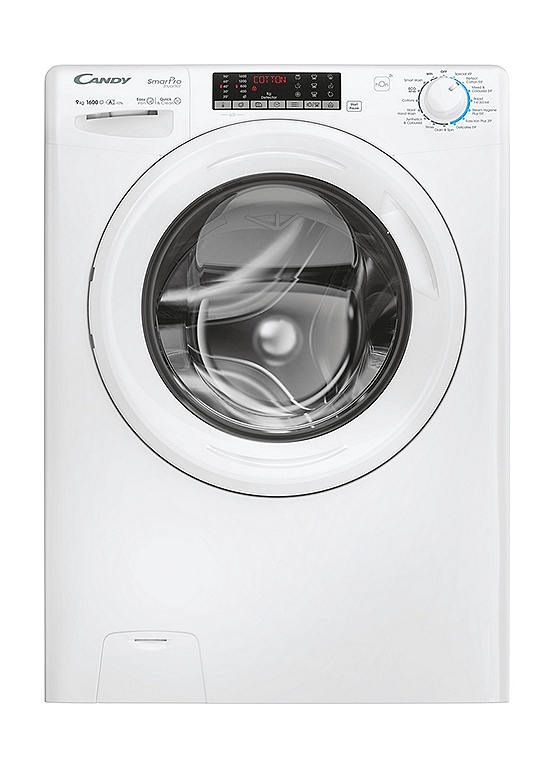 Candy Smart Pro Inverter 9kg/1600rpm Washing Machine - White | Freemans