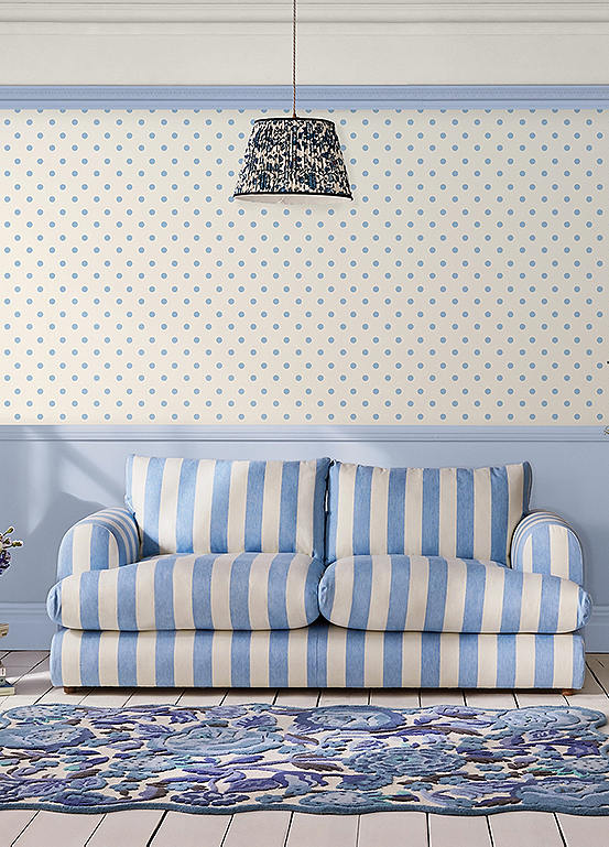 Cath Kidston Button Spot Wallpaper | Freemans